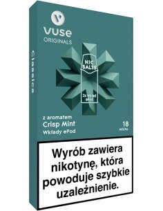 Wkład do e-papierosa VUSE ePod - Crisp Mint 12mg 1 szt.