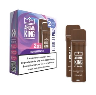 2x Wkład do e-papierosa Aroma King EL Bullet - Blackcurrant Ice