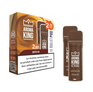 2x Wkład do e-papierosa Aroma King EL Bullet - Coffee Ice