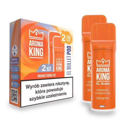 2x Wkład do e-papierosa Aroma King EL Bullet - Orange Vodka