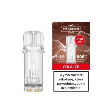 Wkład do e-papierosa Crystal Plus - Cola Ice 20mg 600+