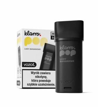 Wkład do e-papierosa Klarro POP - Lody Bananowe 2ml 20mg