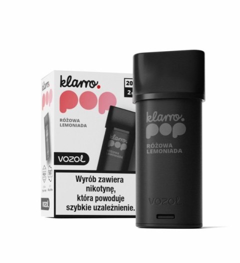 Wkład do e-papierosa Klarro POP - Różowa Lemoniada 2ml 20mg