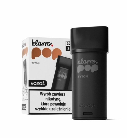 Wkład do e-papierosa Klarro POP - Tytoń 2ml 20mg