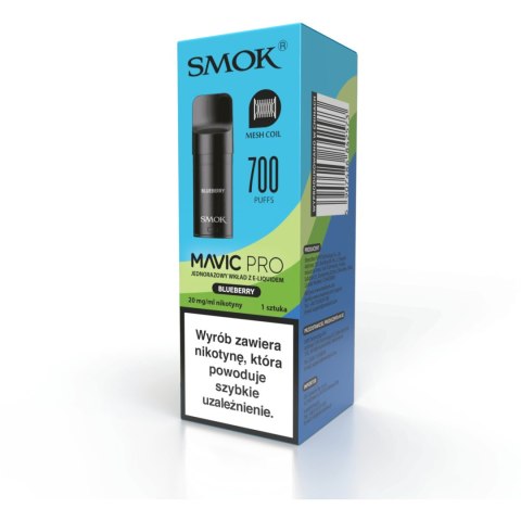 Wkład do e-papierosa Smok Mavic PRO - Blueberry 20mg