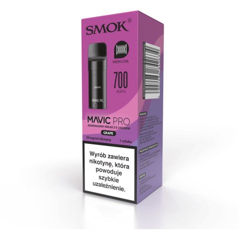 Wkład do e-papierosa Smok Mavic PRO - Grape 20mg