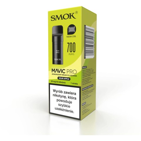 Wkład do e-papierosa Smok Mavic PRO - Sour Apple 20mg