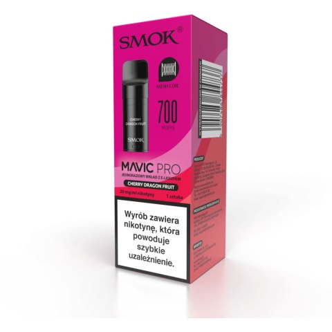 Wkład do e-papierosa Smok Mavic PRO - Cherry Dragon Fruit 20mg