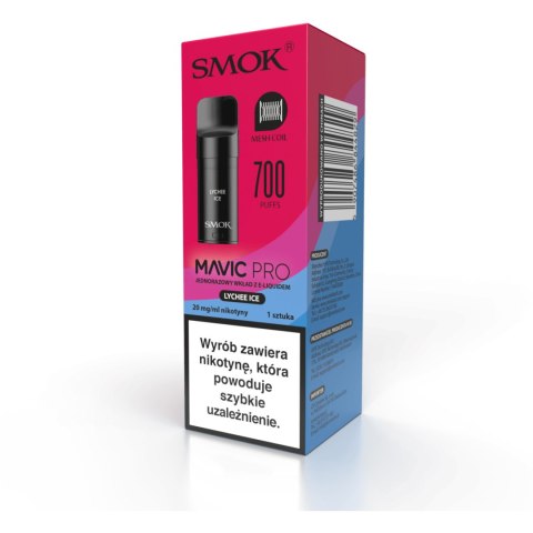 Wkład do e-papierosa Smok Mavic PRO - Lychee Ice 20mg