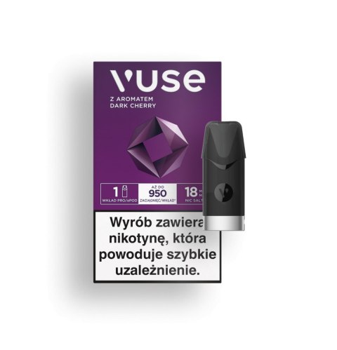 Wkład do e-papierosa VUSE Pro - Dark Cherry 18mg