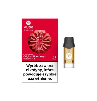 Wkład do e-papierosa VUSE Pro - Original Strawberry 18mg