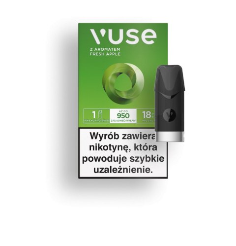 Wkład do e-papierosa VUSE ePod - Fresh Apple vPro 18mg 1 szt.