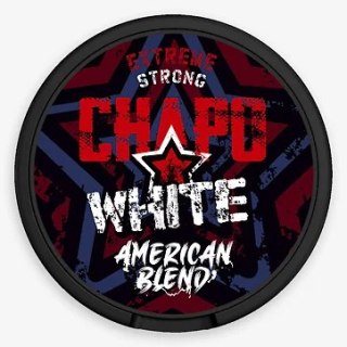 Woreczki Nikotynowe Chapo White Strong (16.5mg) - American Blend