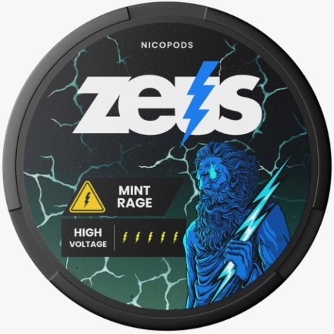 Woreczki Nikotynowe Zeus 50mg - Mint Rage