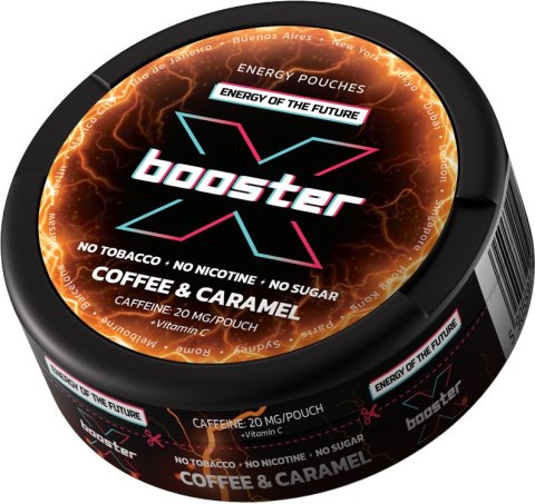 Woreczki Kofeinowe X-BOOSTER - Coffee Caramel 20mg