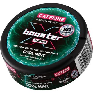 Woreczki Kofeinowe X-BOOSTER - Cool Mint 80mg