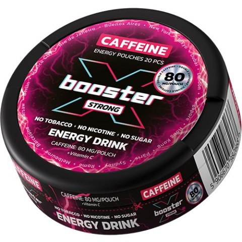 Woreczki Kofeinowe X-BOOSTER - Energy Drink 80mg