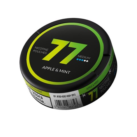 Woreczki nikotynowe 77 Apple Mint 10.4mg