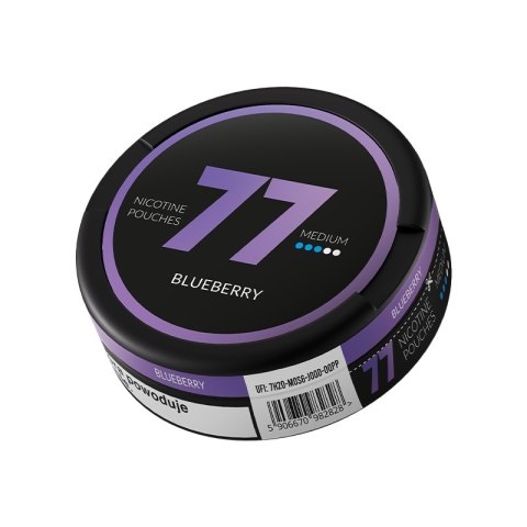 Woreczki Nikotynowe 77 Medium (10.4mg) - Blueberry