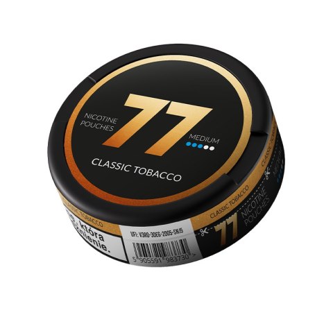 Woreczki Nikotynowe 77 Medium (10.4mg) - Classic Tobacco