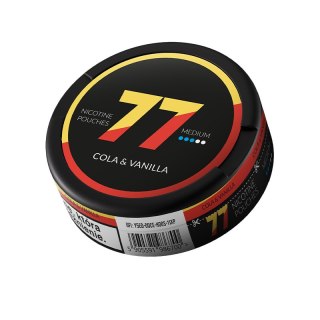 Woreczki nikotynowe 77 Cola Vanilla 10.4mg