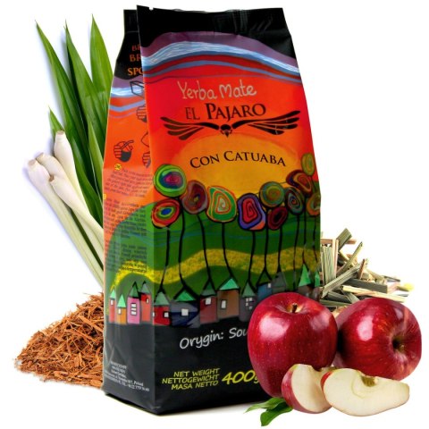 Yerba Mate El Pajaro - Con Catuba 400g