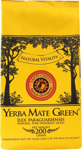 Yerba Mate Green - Papaja Guarana 200g