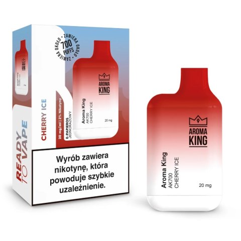 Aroma King Mini Bar 700 Puffs - Cherry Ice Aroma King Mini Bar 700 Puffs - Cherry Ice