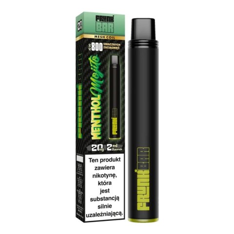 Jednorazowy e-papieros Frunk Bar Mesh 20mg - Menthol Mojito Jednorazowy e-papieros Frunk Bar Mesh 20mg - Menthol Mojito
