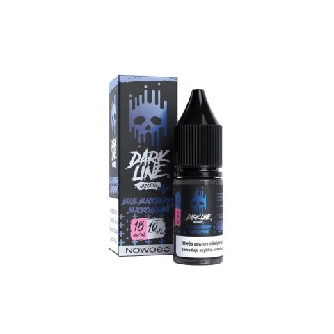 Liquid Dark Line Nicotine+ 10ml - Blue Blackberry Blackcurrant 18mg