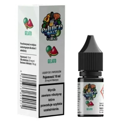 Liquid EJUICE Salt 20mg 10ml - Gelato