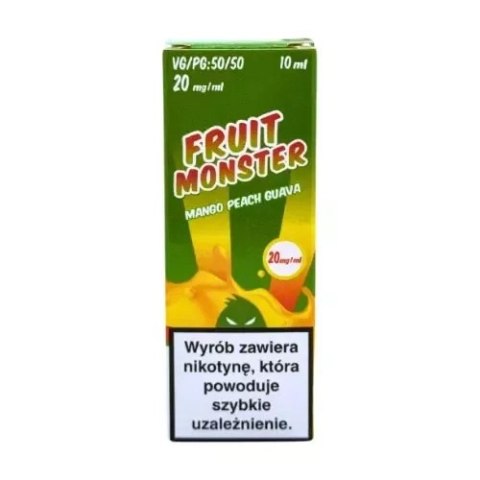 Liquid Salt MVL Fruit Monster 10 ml 20mg - Mango Peach Guava