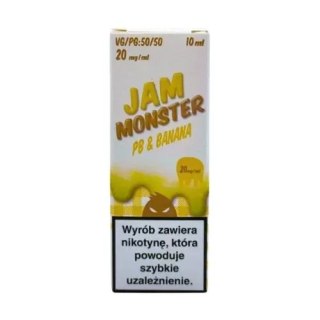 Liquid Salt MVL Jam Monster 10 ml 20mg - PB & Banana