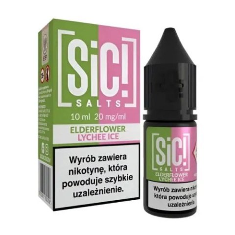 Liquid Sic Salts 10ml - Elderflower Lychee 20mg