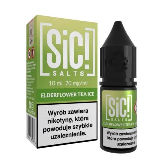 Liquid Sic Salts 10ml - Elderflower Tea Ice 20mg