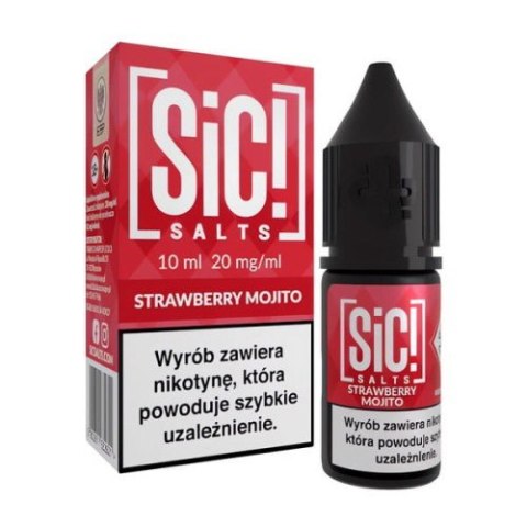 Liquid Sic Salts 10ml - Strawberry Mojito 20mg