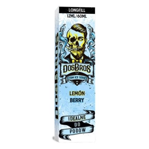 Longfill DosBros XTRM Ice Series 12/60ml - Lemon Berry