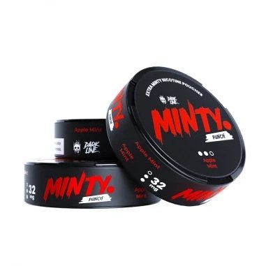 Woreczki Nikotynowe Dark Line Minty - Apple Mint 32MG