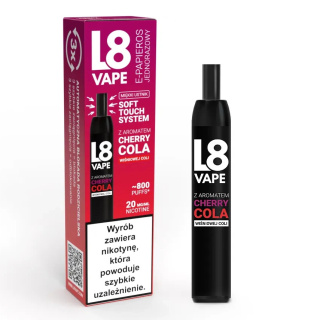 L8 Vape 800puff 20mg - Cherry Cola