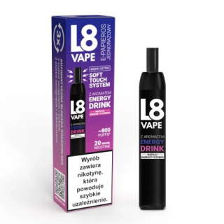 L8 Vape 800puff 20mg - Energy Drink