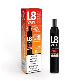 L8 Vape 800puff 20mg - Pineapple