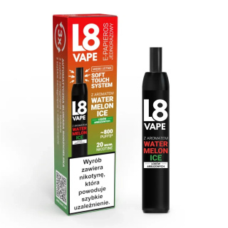 L8 Vape 800puff 20mg - Watermelon Ice