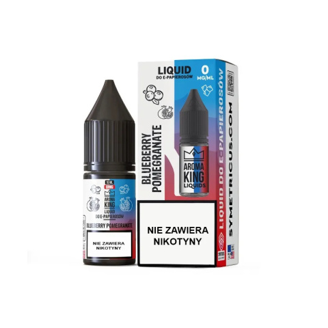 Liquid Aroma King Salt 0mg 10 ml - Blueberry Pomegranate