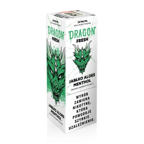 Liquid Dragon Fresh Salt - Jabłko Aloes Menthol 20mg