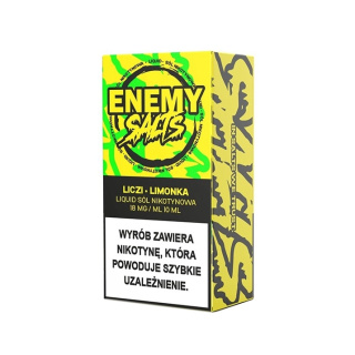 Liquid Enemy Salts - Liczi Limonka 18mg