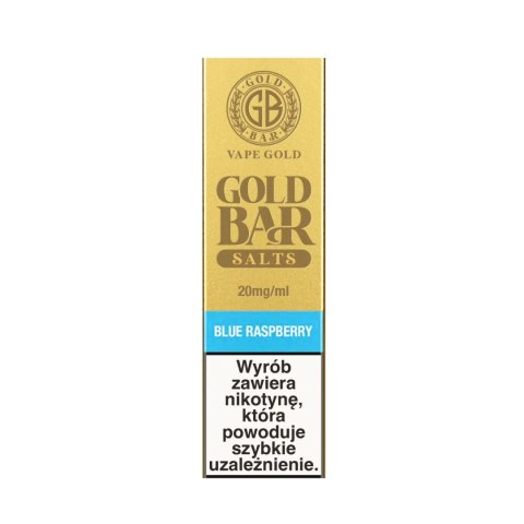 Liquid Gold Bar Salts - Blue Raspberry 20mg