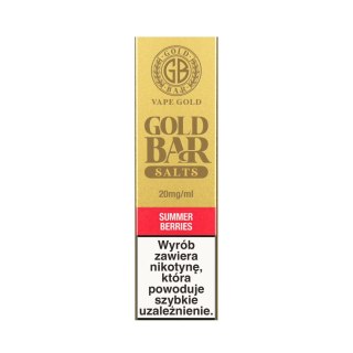 Liquid Gold Bar Salts - Summer Berries 20mg