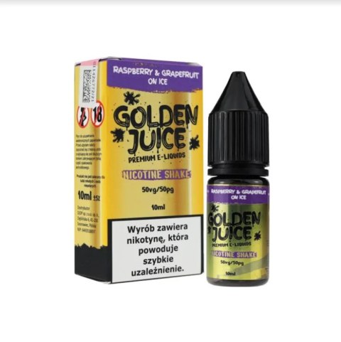 Liquid Golden Juice 10ml - Raspberry & Grapefruit 18mg