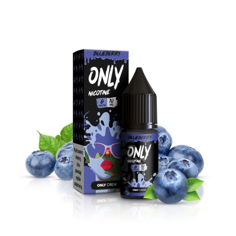 Liquid Only Nicotine 10ml - Blueberry 6mg Liquid Only Nicotine 10ml - Blueberry 6mg