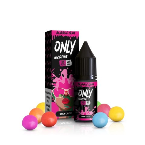 Liquid Only Nicotine 10ml - Bubble Gum 18mg